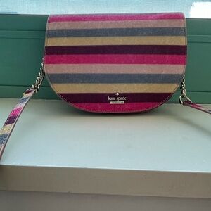 New Kate Spade multi color bag in 100% cow leather